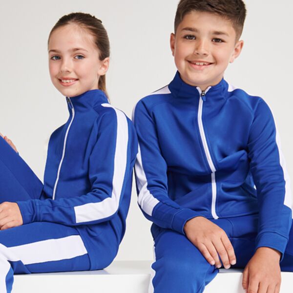 Finden + Hales Kids Knitted Tracksuit Top Thumbnail