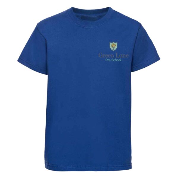 Green Lane Pre School T-Shirt - Royal Blue Thumbnail
