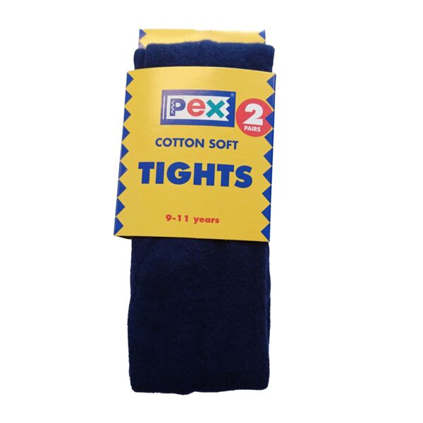 pex soft cotton tights - navy pri Thumbnail