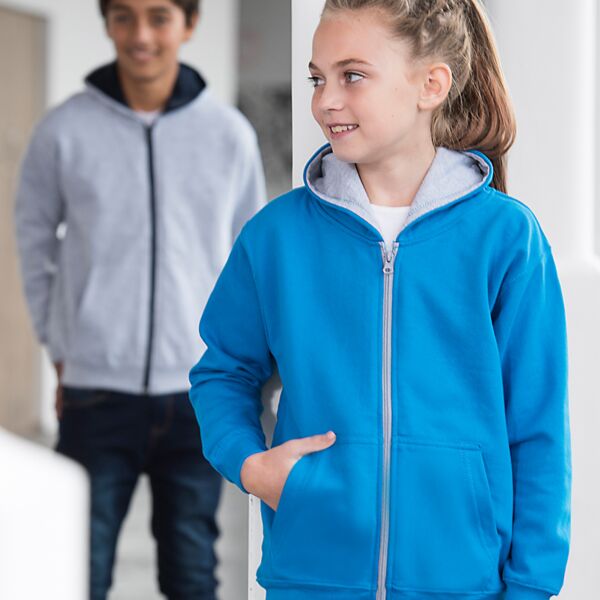 AWDis Kids Varsity Zoodie Thumbnail