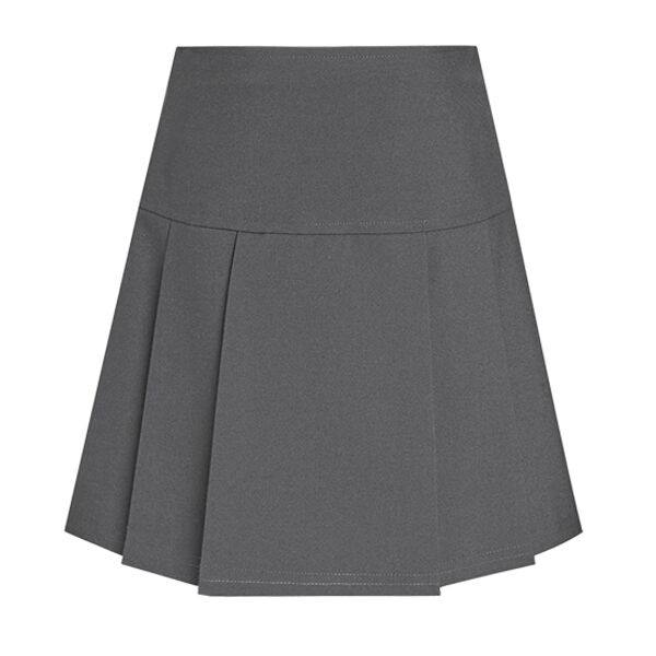 Drop Waist Pleated Skirt  Thumbnail